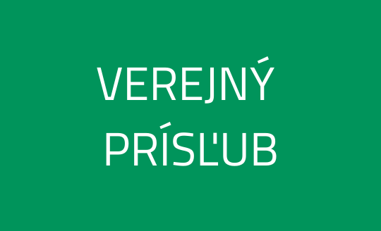 VEREJNÝ PRÍSĽUB SLOVENSKEJ LEKÁRNICKEJ KOMORY VEREJNÝ PRÍSĽUB SLOVENSKEJ LEKÁRNICKEJ KOMORY